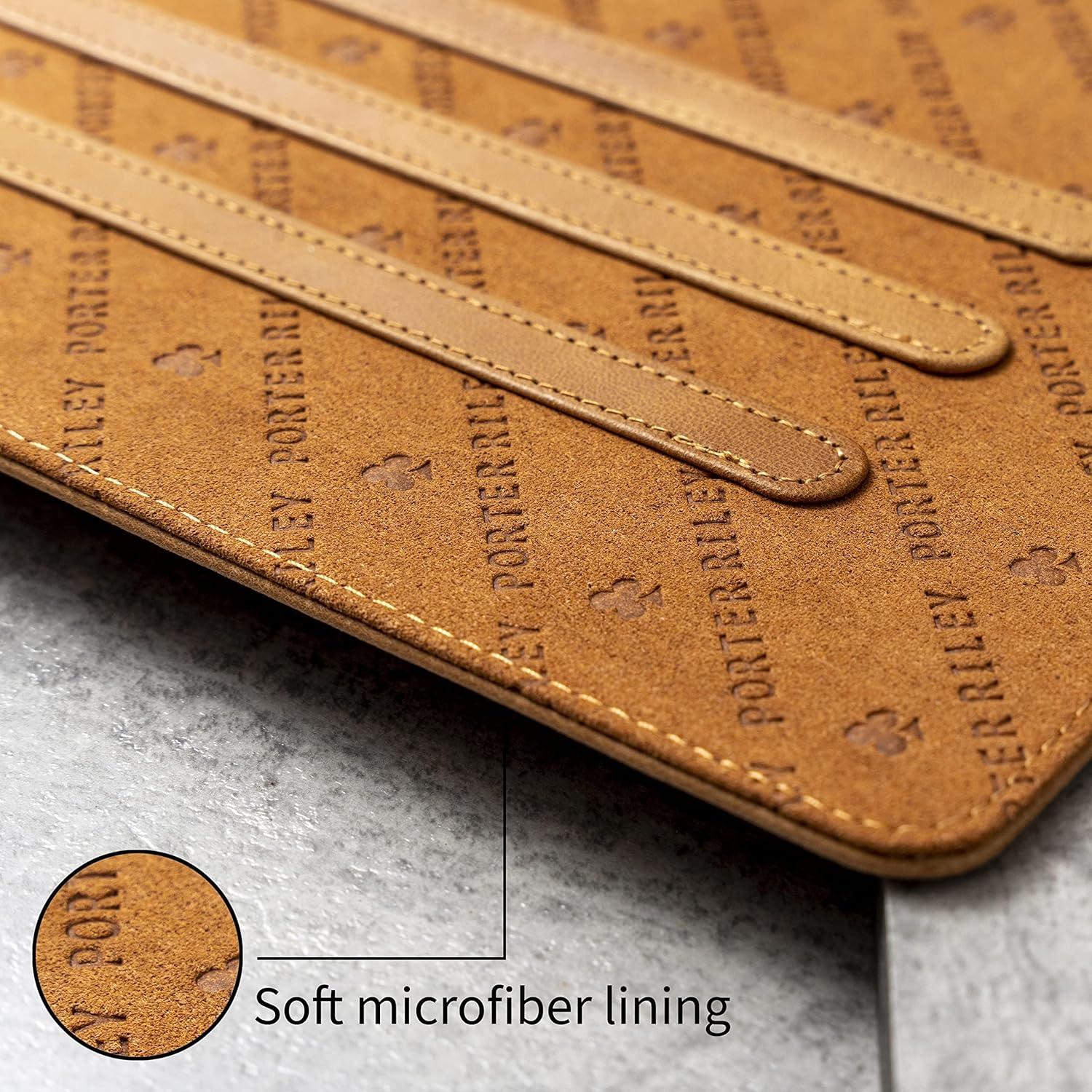 Funda de Cuero Porter Riley para iPad Air 13" (2025/2024) Marrón Claro