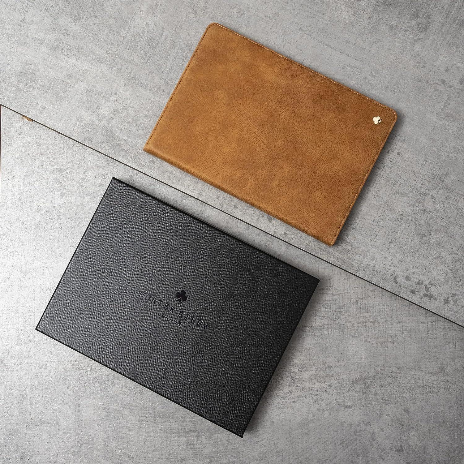 Funda de Cuero Porter Riley para iPad Air 13" (2025/2024) Marrón Claro