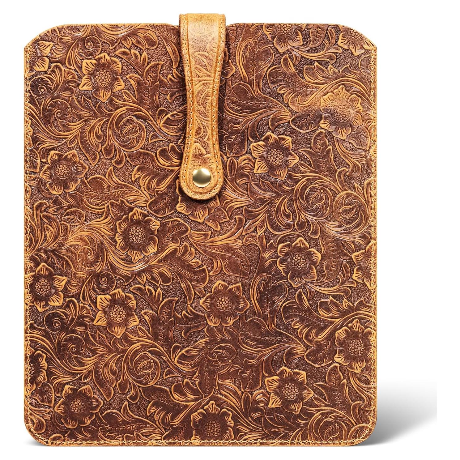 Funda de cuero RMAWRAD para iPad Pro 11" y Galaxy Tab S9