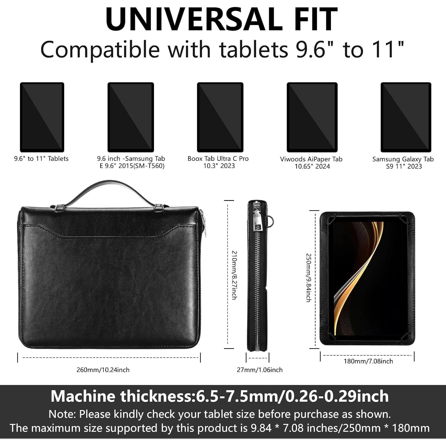 Funda Universal E NET-CASE para Tabletas 9-11" con Soporte