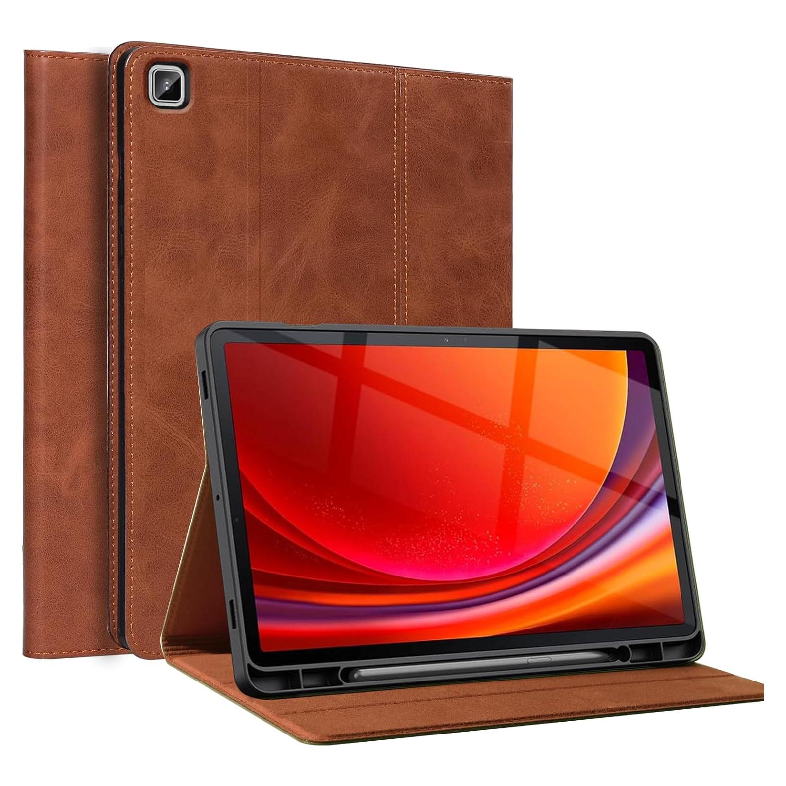 Funda de Cuero Genuino para Samsung Galaxy Tab A7 Lite 8.7" 2021