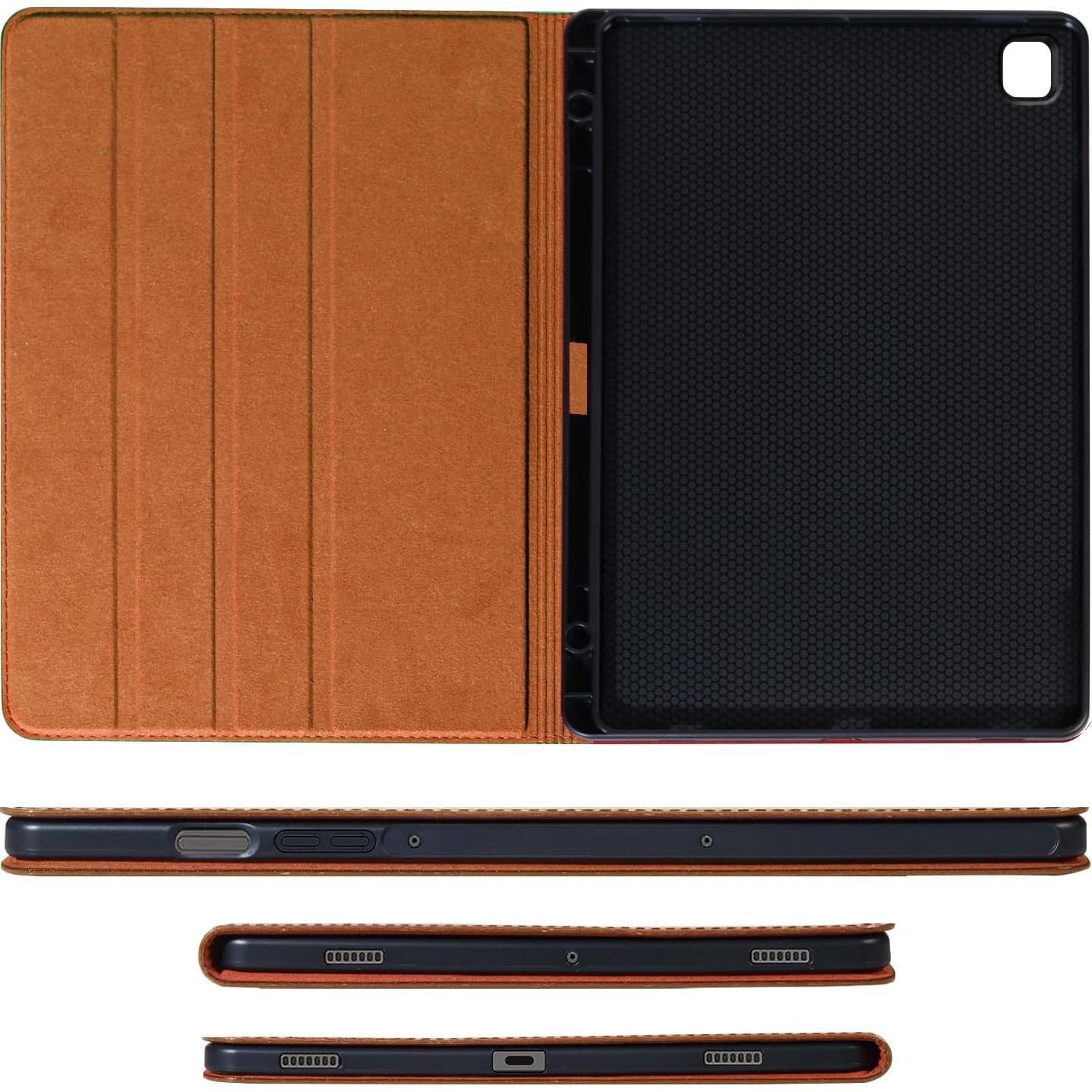 Funda de Cuero Genuino para Samsung Galaxy Tab A7 Lite 8.7" 2021