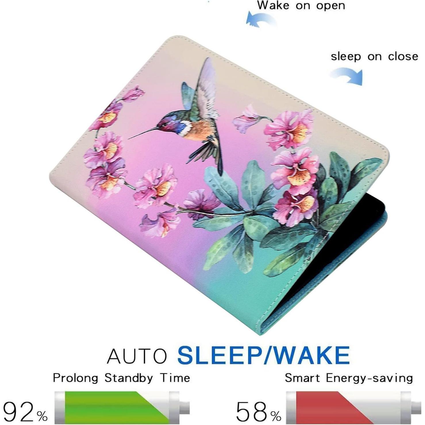 Funda KEROM para Galaxy Tab A9 Plus 11" 2024 - Cuero PU