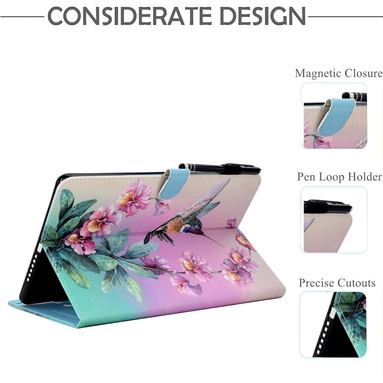 Funda KEROM para Galaxy Tab A9 Plus 11" 2024 - Cuero PU