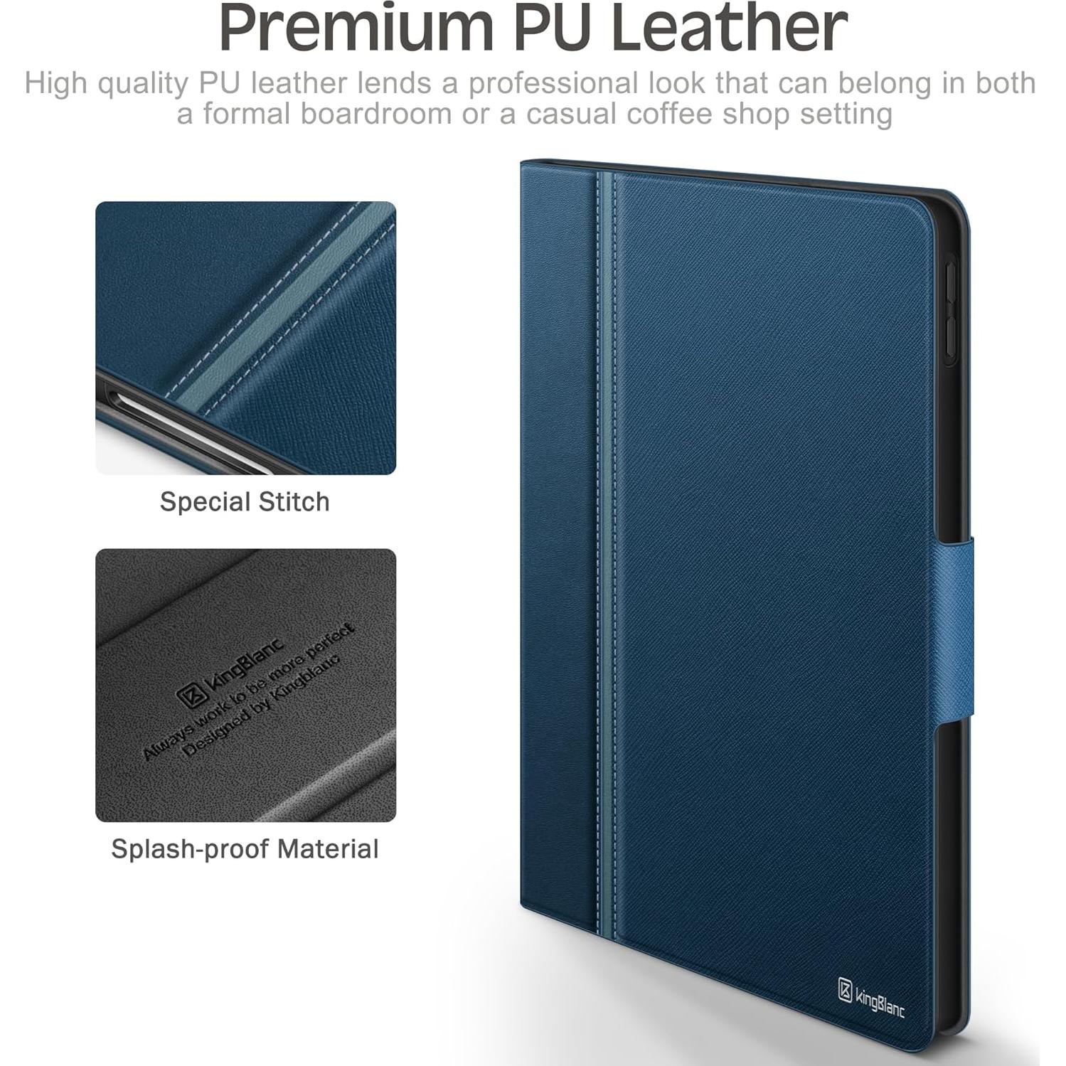 Funda KingBlanc para iPad 11" (A16) y 10.9" 2022, PU