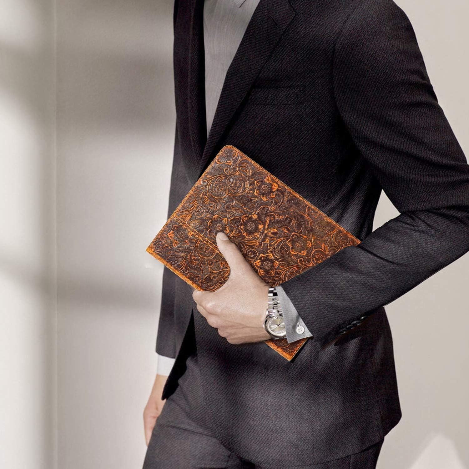 Funda de Cuero Gexmil para iPad 10.2" 9na/8va/7ma Gen. Marrón