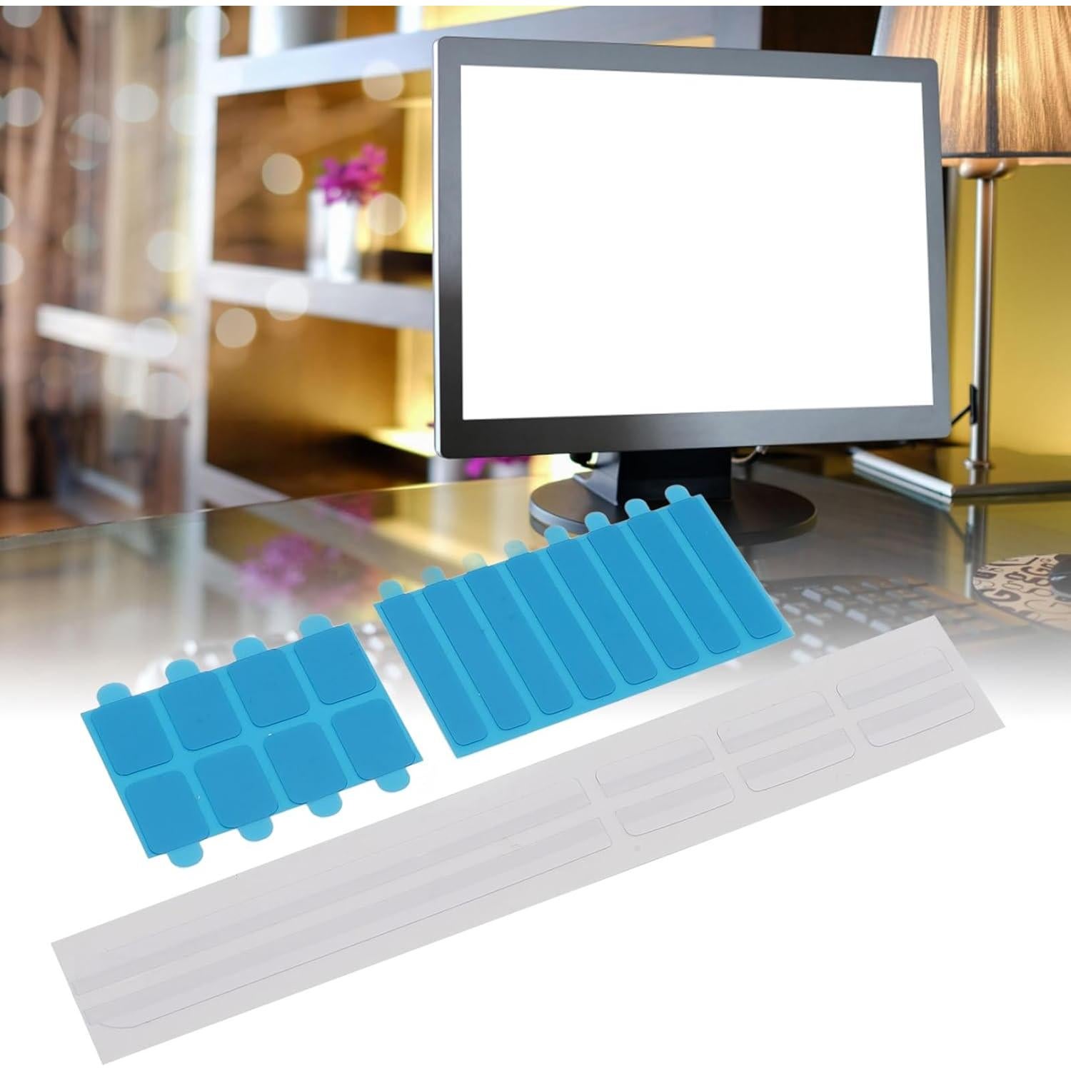 Tiras Adhesivas para Filtro de Pantalla Pomya - 5 Kits Reemplazo