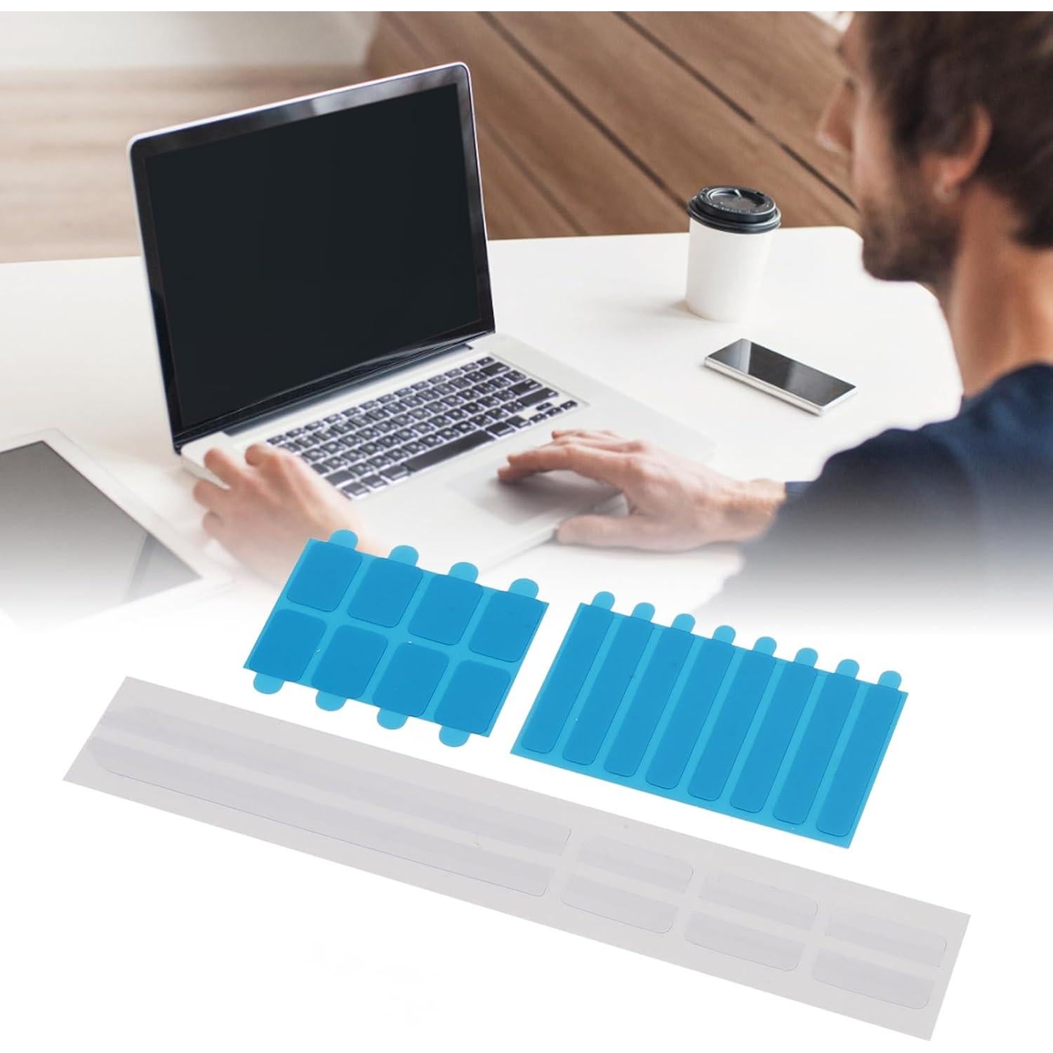 Tiras Adhesivas para Filtro de Pantalla Pomya - 5 Kits Reemplazo