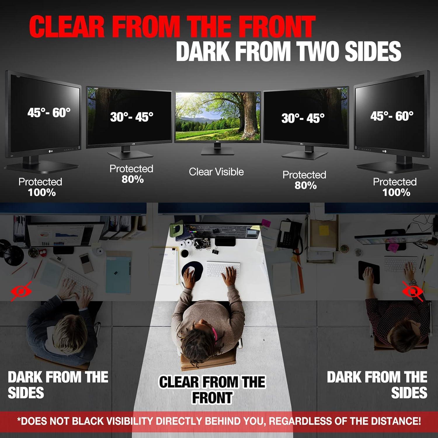 Filtro de Pantalla de Privacidad Izmapaic 24" 16:9 Antirreflejo