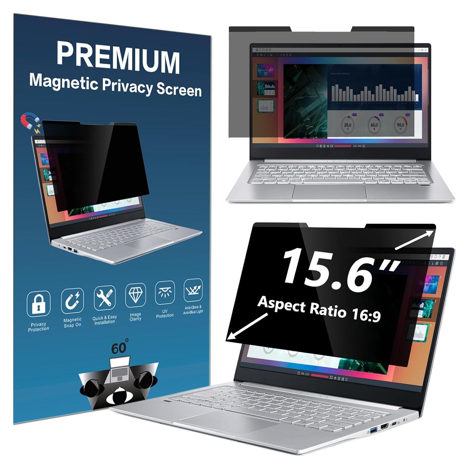 Filtro de Pantalla de Privacidad Magnético ACONETMAX 15.6"