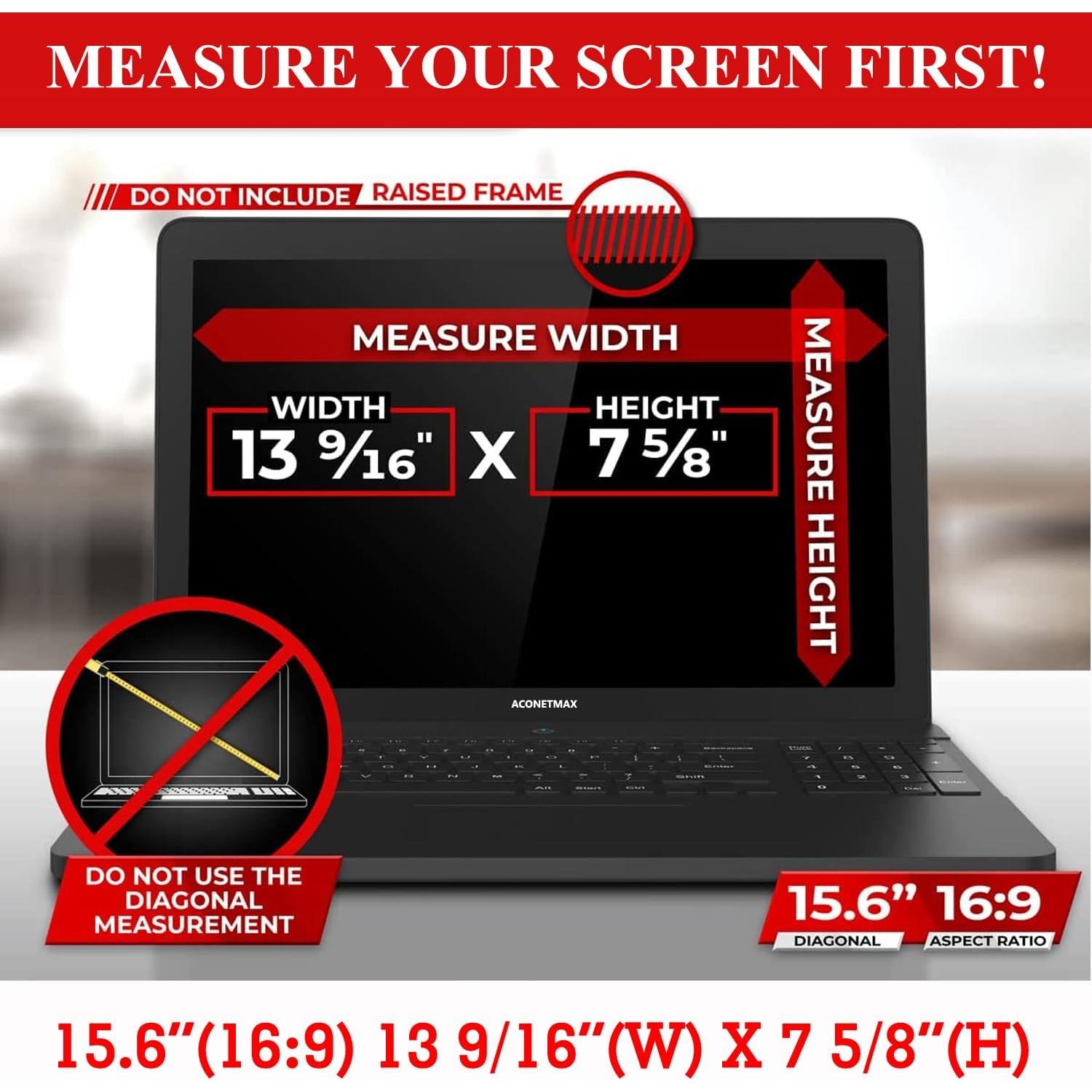 Filtro de Pantalla de Privacidad Magnético ACONETMAX 15.6"