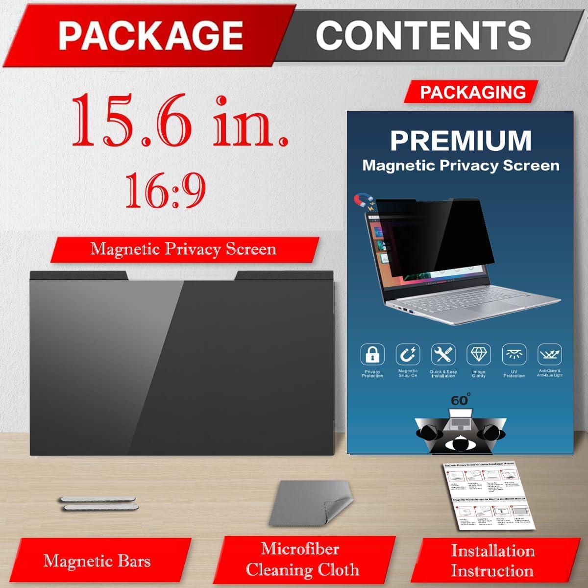 Filtro de Pantalla de Privacidad Magnético ACONETMAX 15.6"