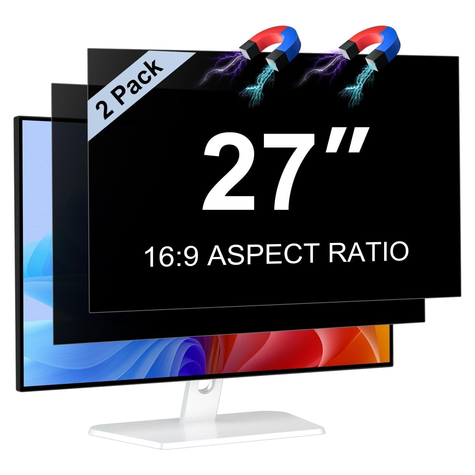 Pantalla de Privacidad Magnética LUSA DESIGN 27" Antirreflejo