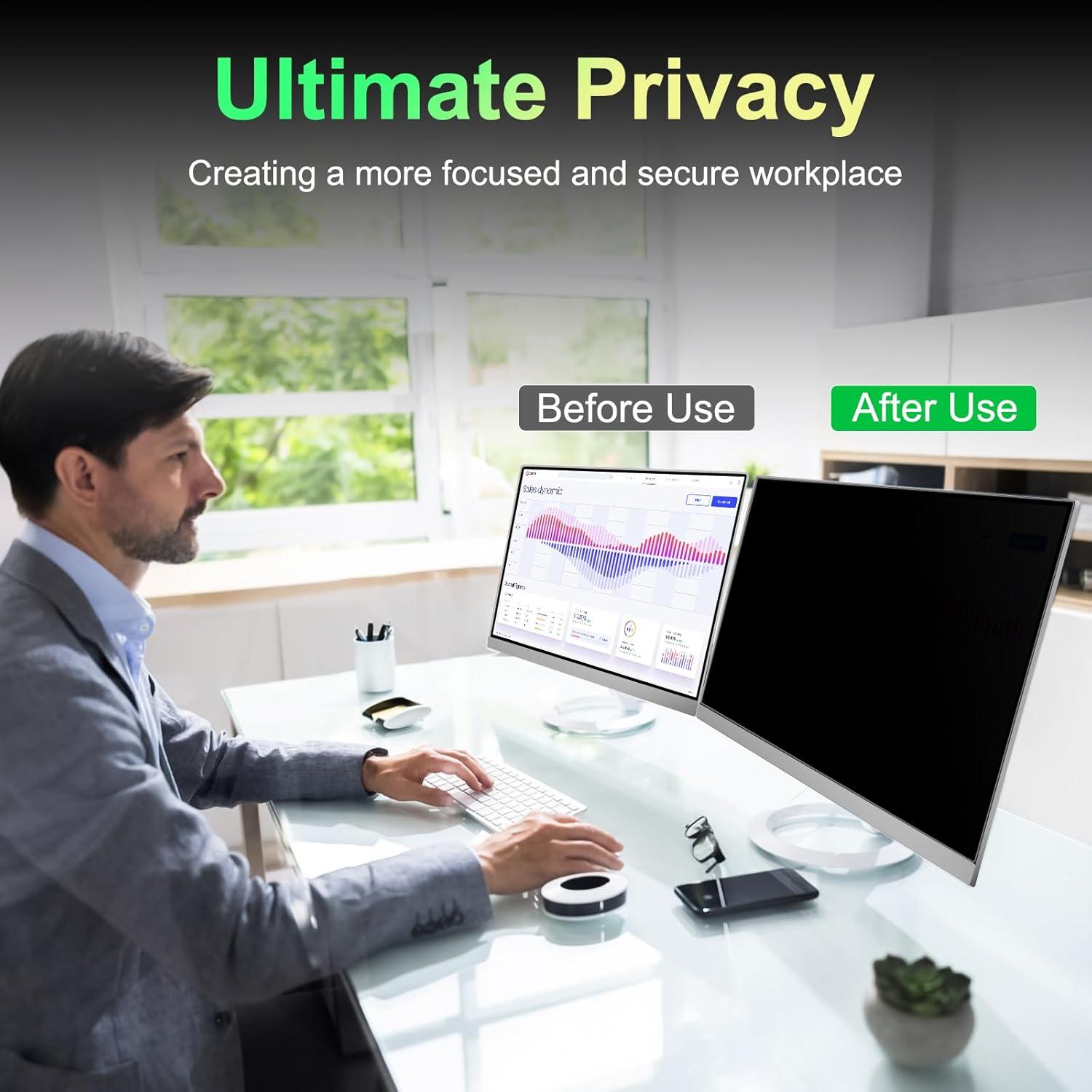 Pantalla de Privacidad Magnética LUSA DESIGN 27" Antirreflejo