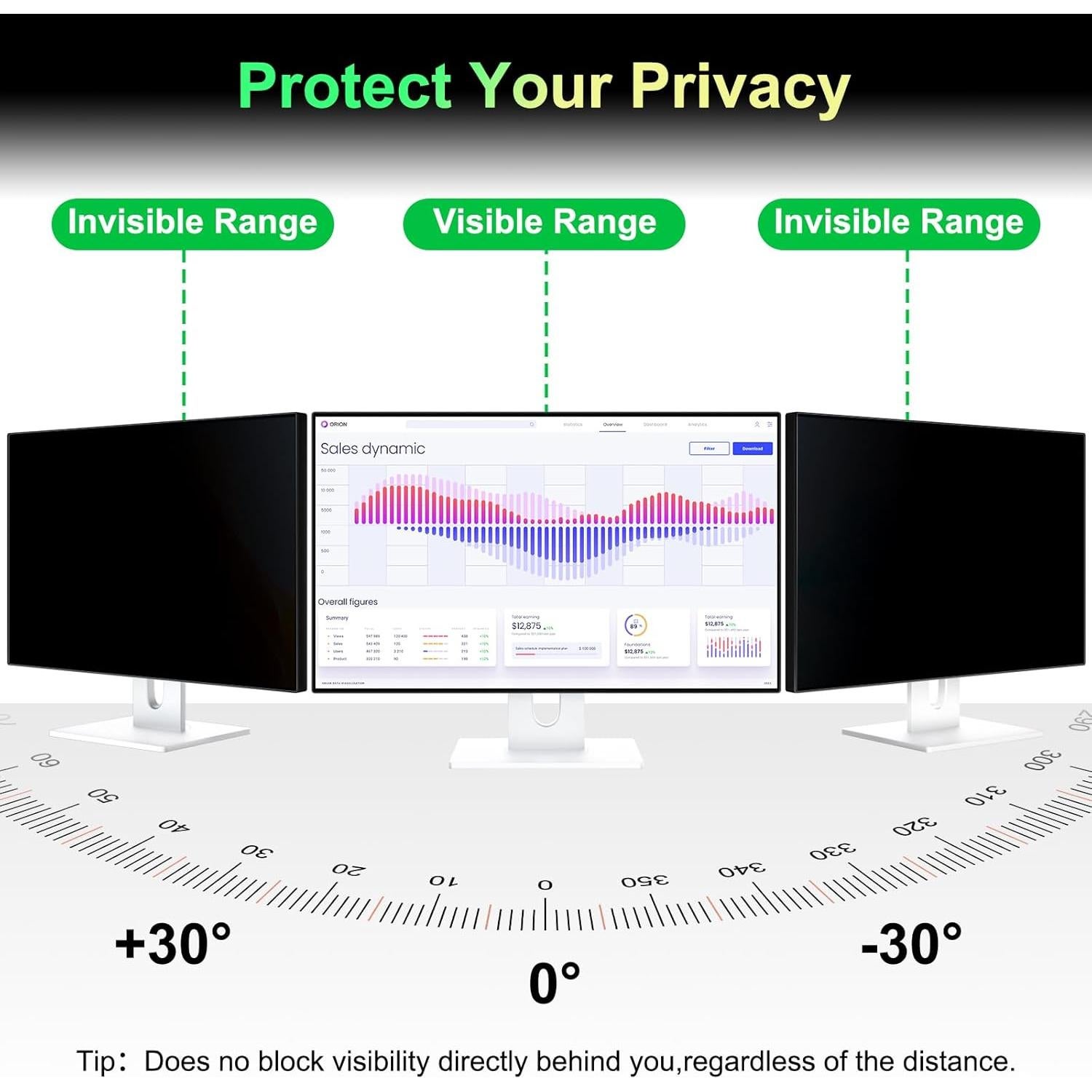 Pantalla de Privacidad Magnética LUSA DESIGN 27" Antirreflejo