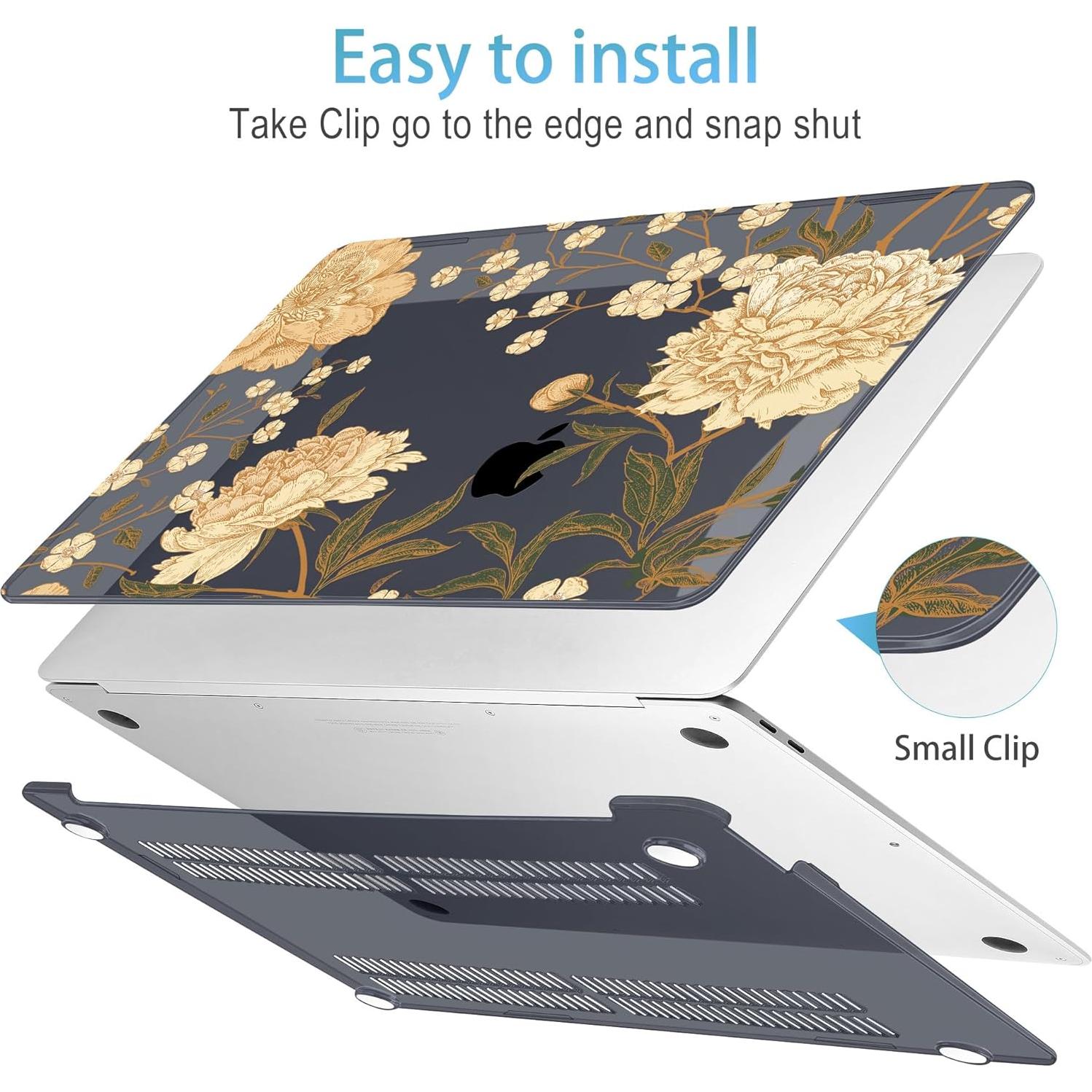 Funda Mektron para MacBook Air 13" M1 A2337 A2179 A1932