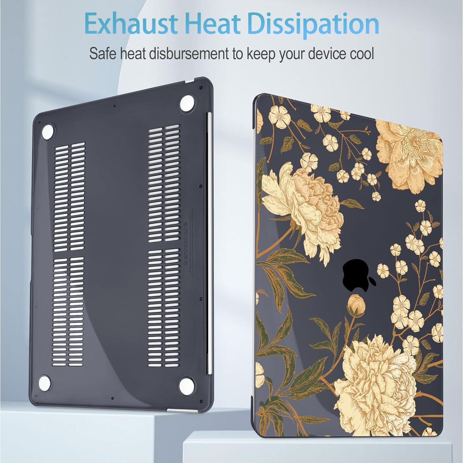 Funda Mektron para MacBook Air 13" M1 A2337 A2179 A1932