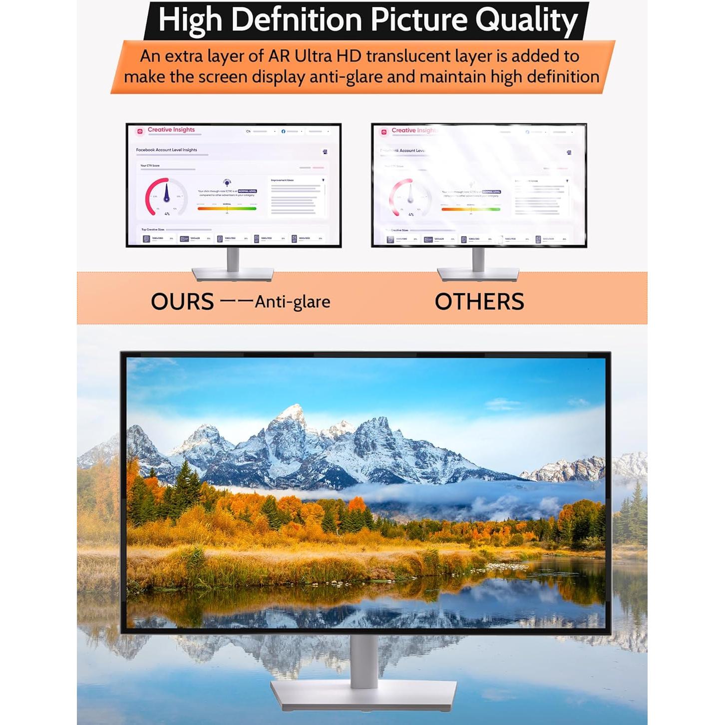 Pantalla de Privacidad Magnética Mamol 24" Antirreflejo 16:9