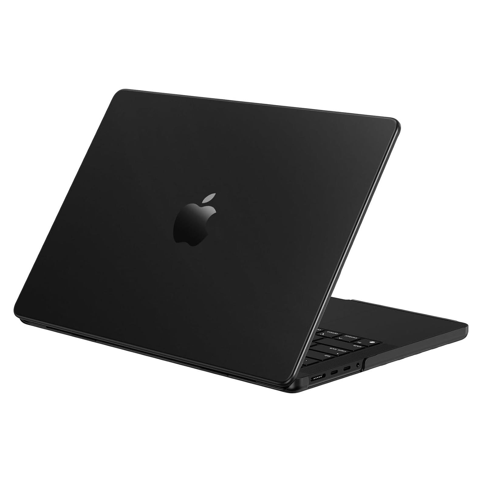 Funda Dura EooCoo para MacBook Pro 14" 2021-2025, Negro Mate