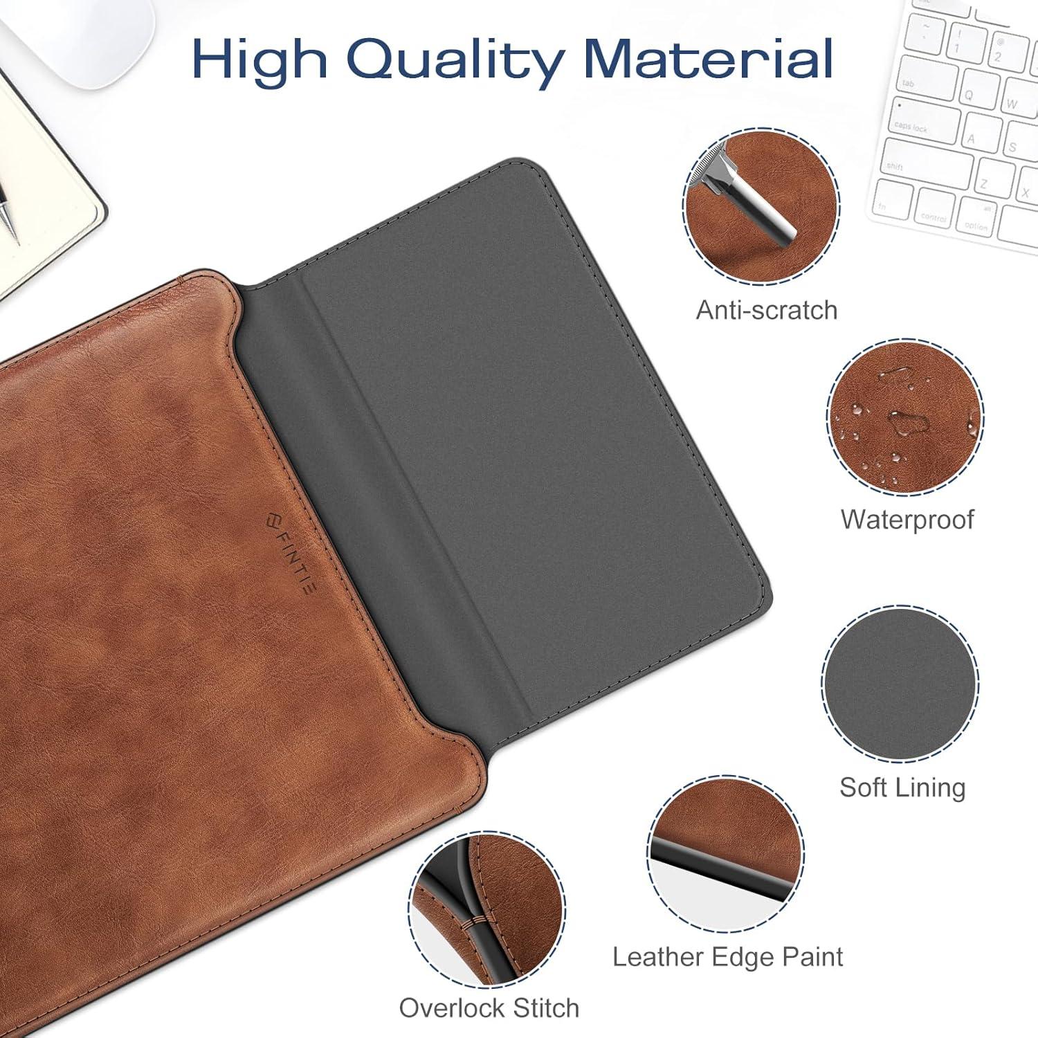 Funda Fintie delgada para MacBook Air/Pro 15-16 Pulgadas - Marrón