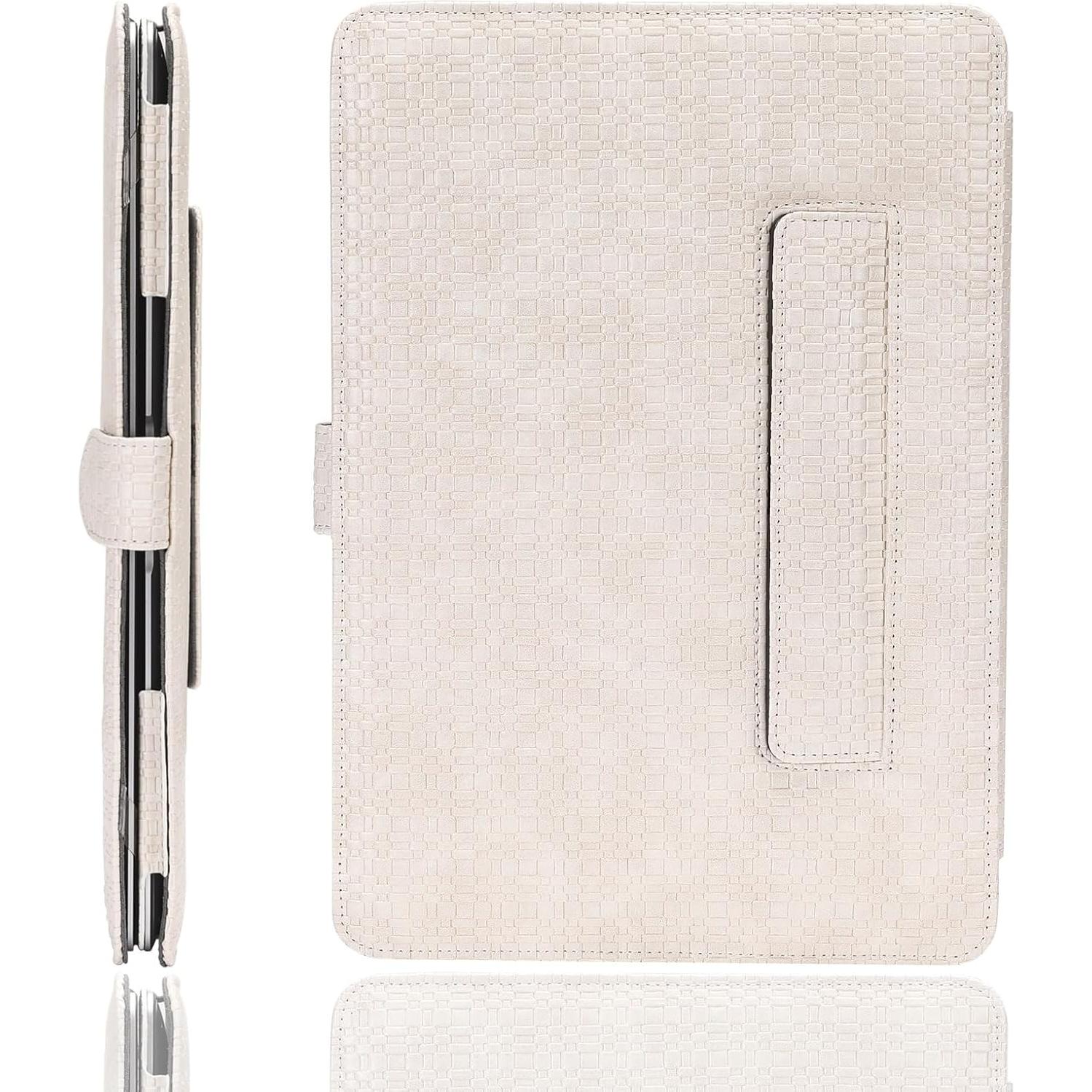Funda MOSISO para MacBook Air/Pro 13" Beige PU