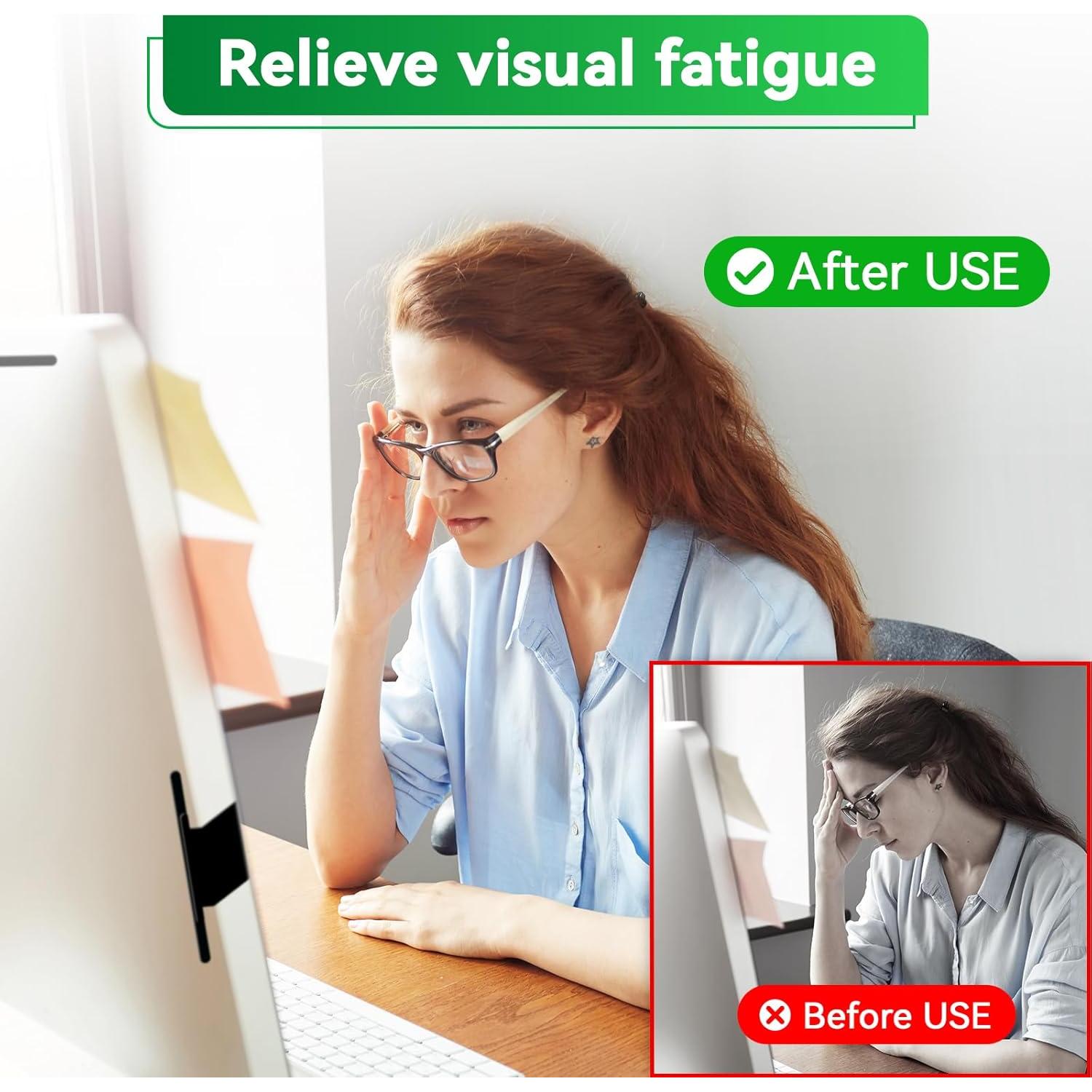 Pantalla Protectora Magnética 24" MaoYeye Antirreflejo Luz Azul