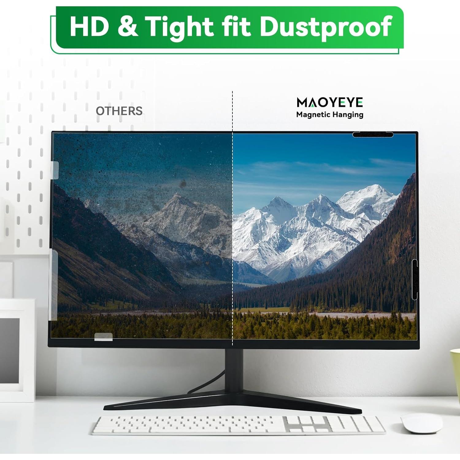 Pantalla Protectora Magnética 24" MaoYeye Antirreflejo Luz Azul