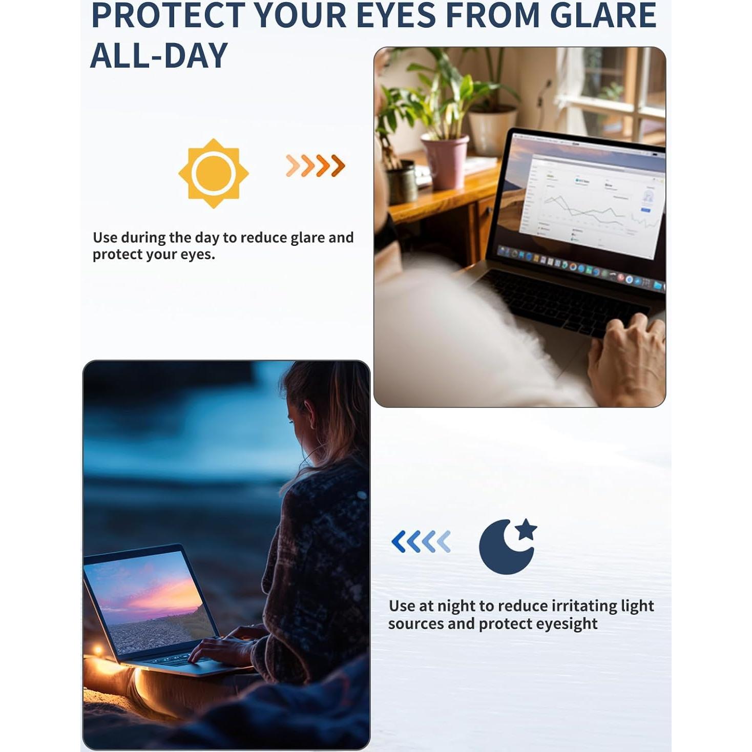 Protector de Pantalla Mate Anti Luz Azul Seorsok para MacBook Air 15"