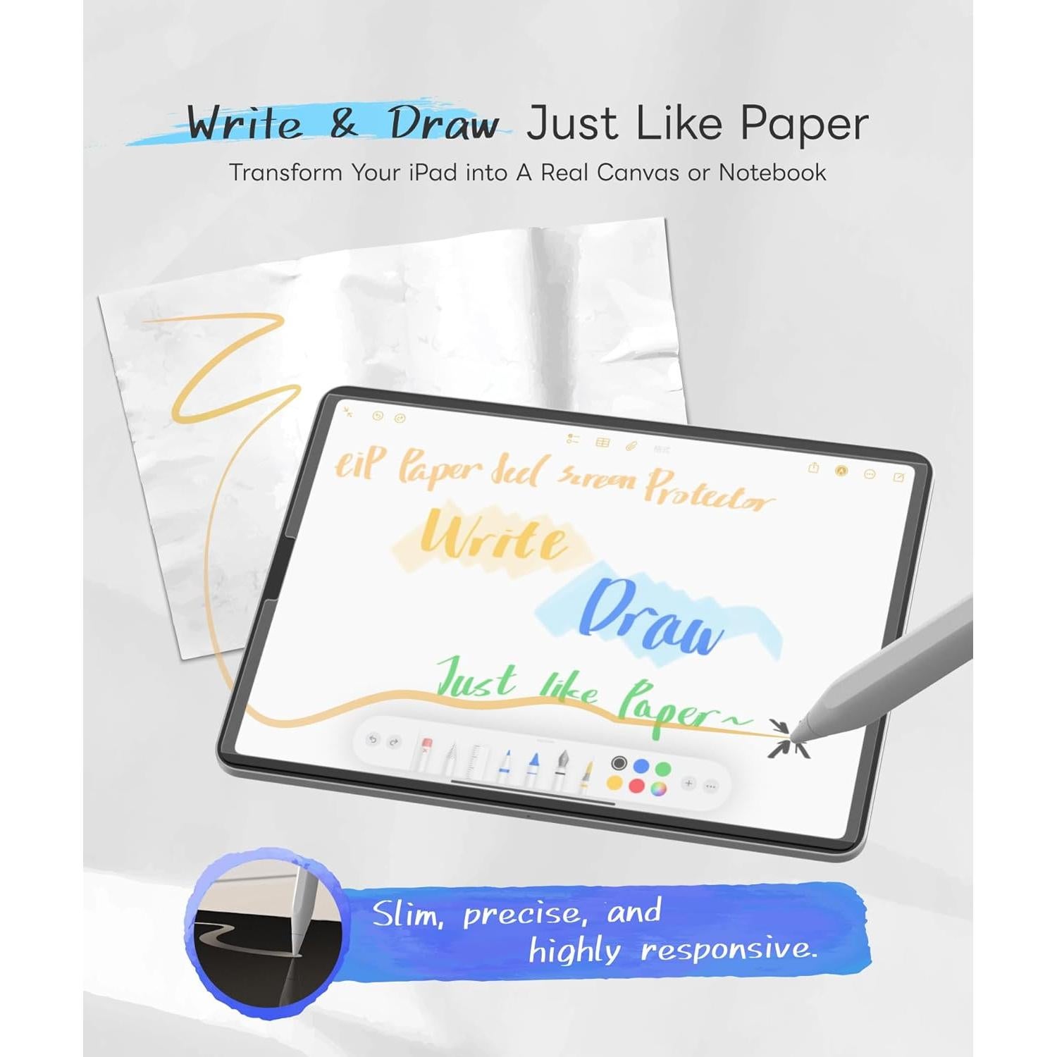 Protector de Pantalla Anti Luz Azul eip para iPad Air 13"