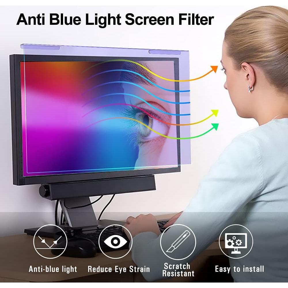 Protector de Pantalla Anti Luz Azul GUMIKE 25-27" para Monitores