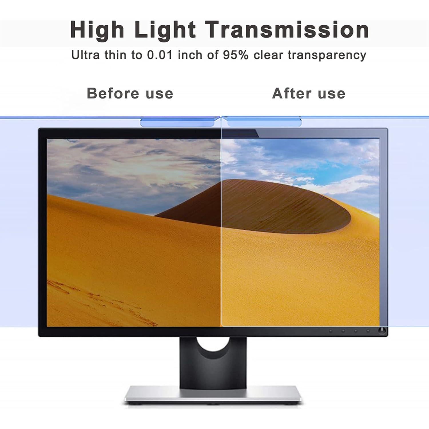 Protector de Pantalla Anti Luz Azul GUMIKE 25-27" para Monitores