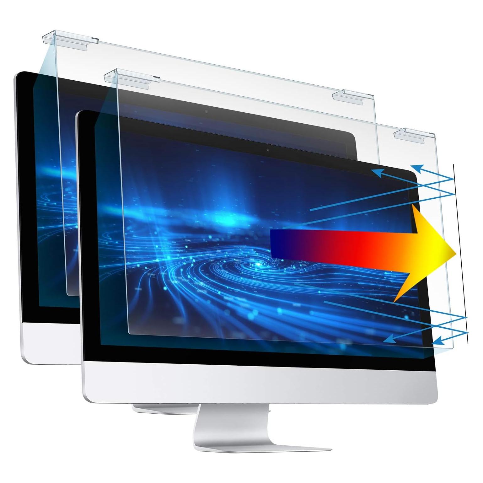 Protector de Pantalla Anti Luz Azul Kpyphm 54.1x34 cm - 2 Pzas