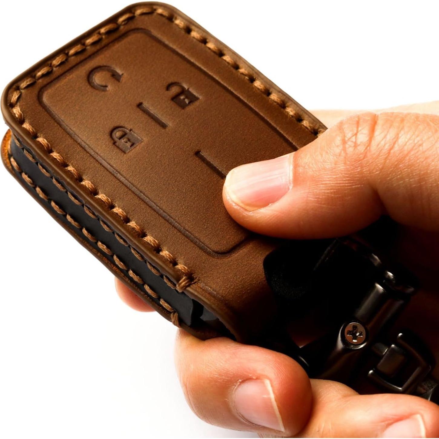 Cubierta de Llave Fob APEKUU para Chevrolet Silverado 3-5 Botones