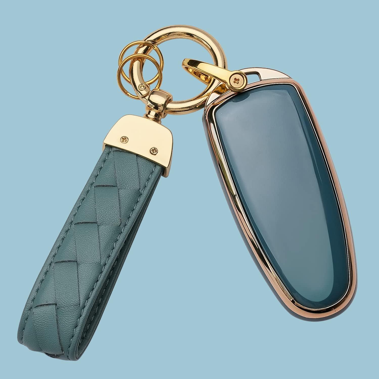 Cubierta de Llave Ford Bqepe CMAX Escape Focus Edge Azul