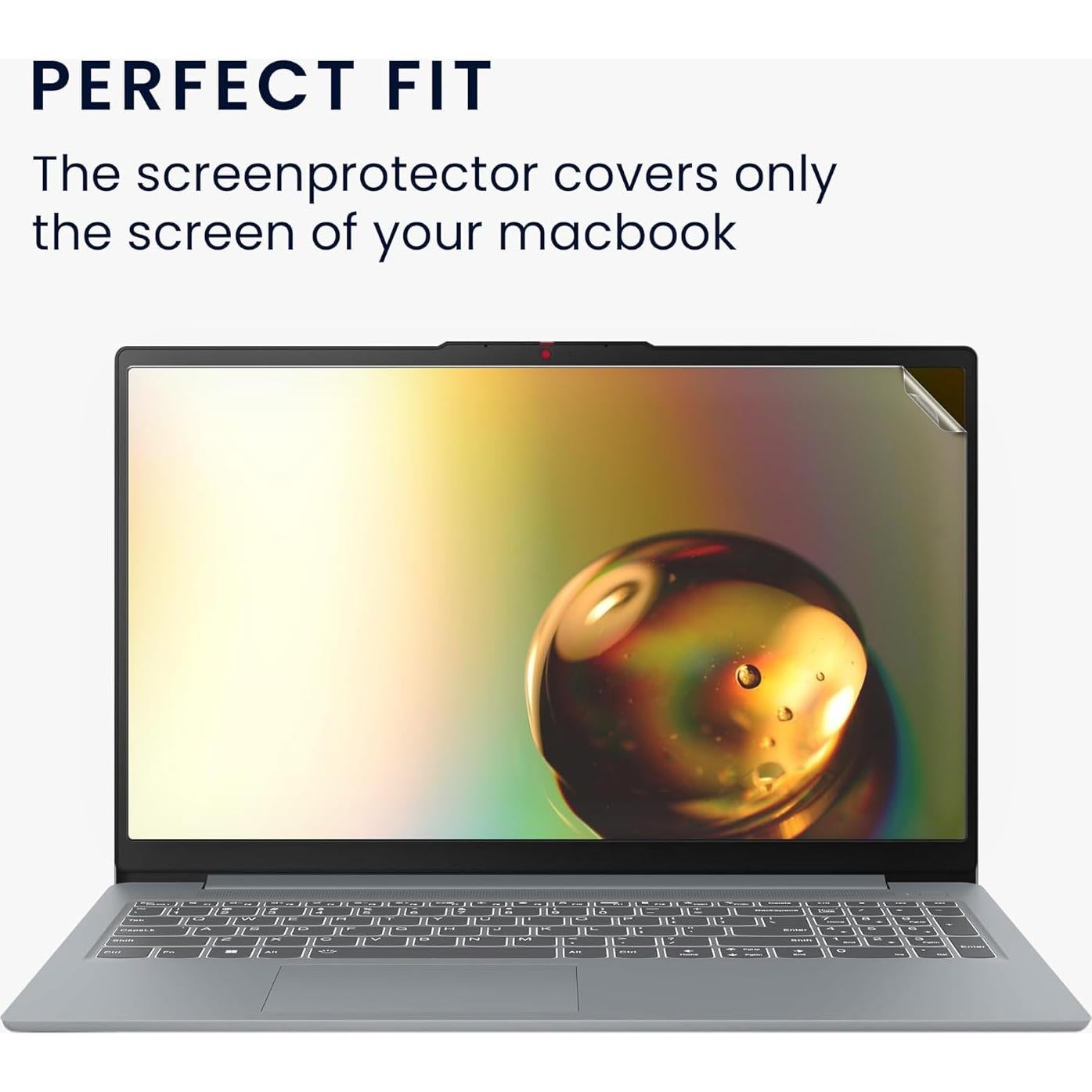 Protector de Pantalla kwmobile para Lenovo IdeaPad Slim 3i 15.6" Mate Antirreflejo