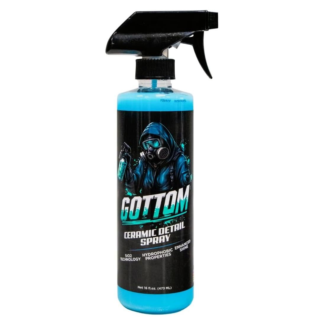 Spray Detalle Cerámico Gottom 0.47 L Hidrofóbico Brillo Ultra Gloss