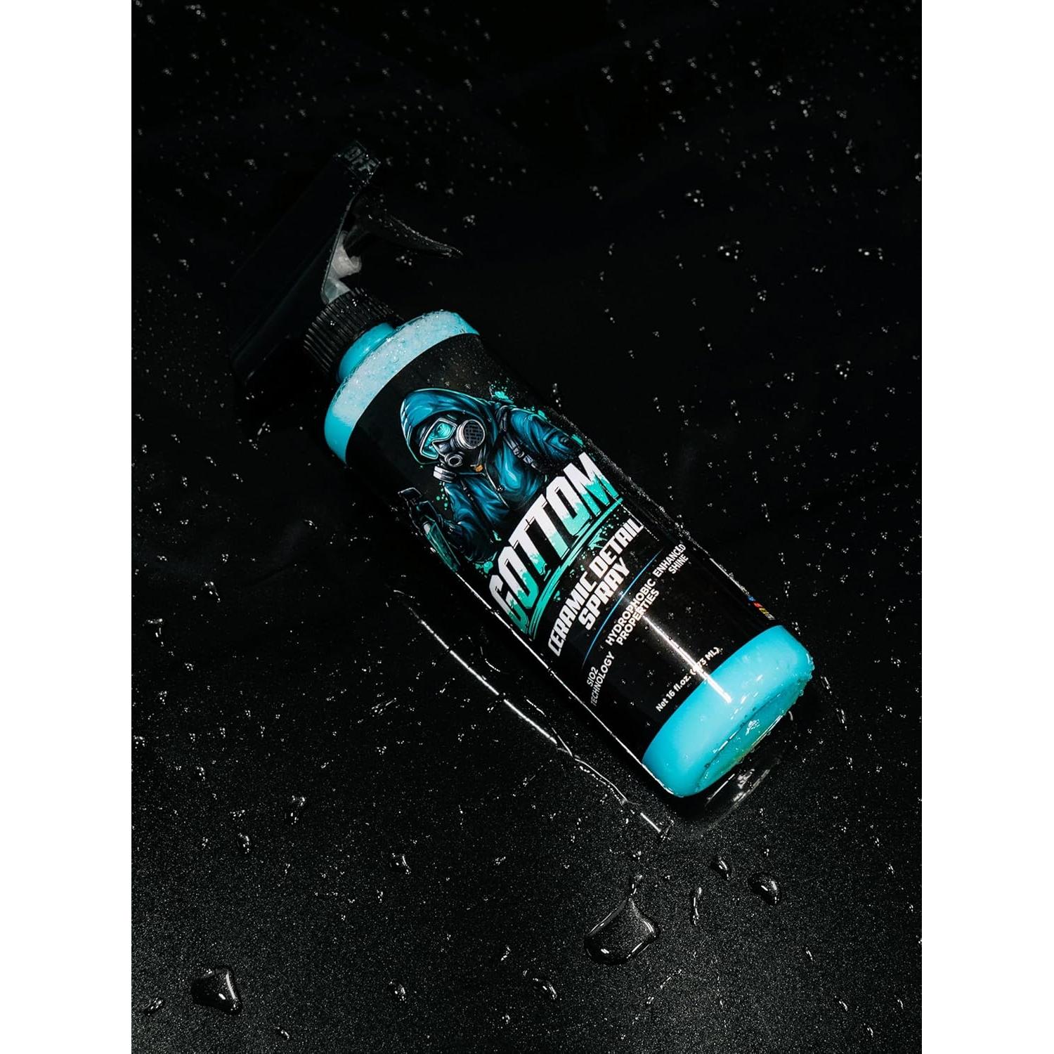 Spray Detalle Cerámico Gottom 0.47 L Hidrofóbico Brillo Ultra Gloss
