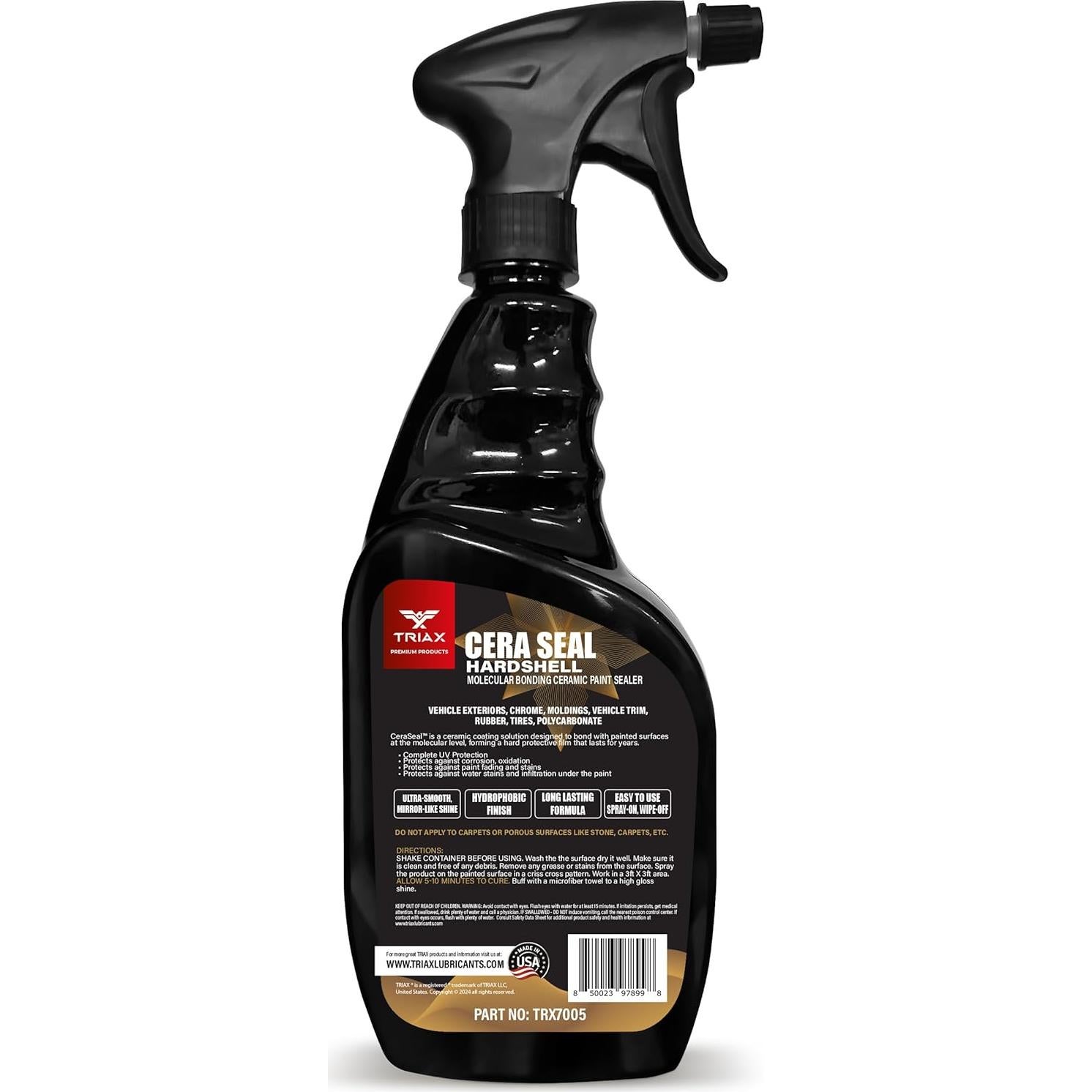 Cera Sellado Duro TRIAX NANO 0.68L - Hidrofóbica y UV