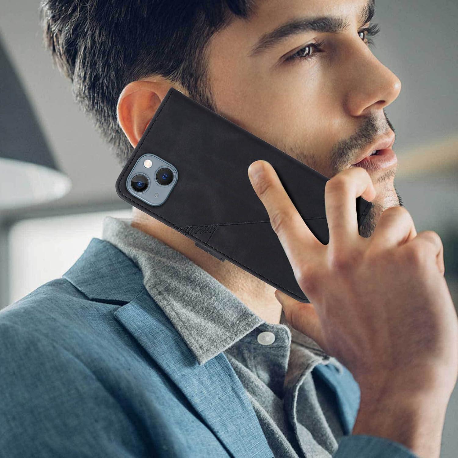 Funda de Cartera para iPhone 13/14 Moment Dextrad - Negro