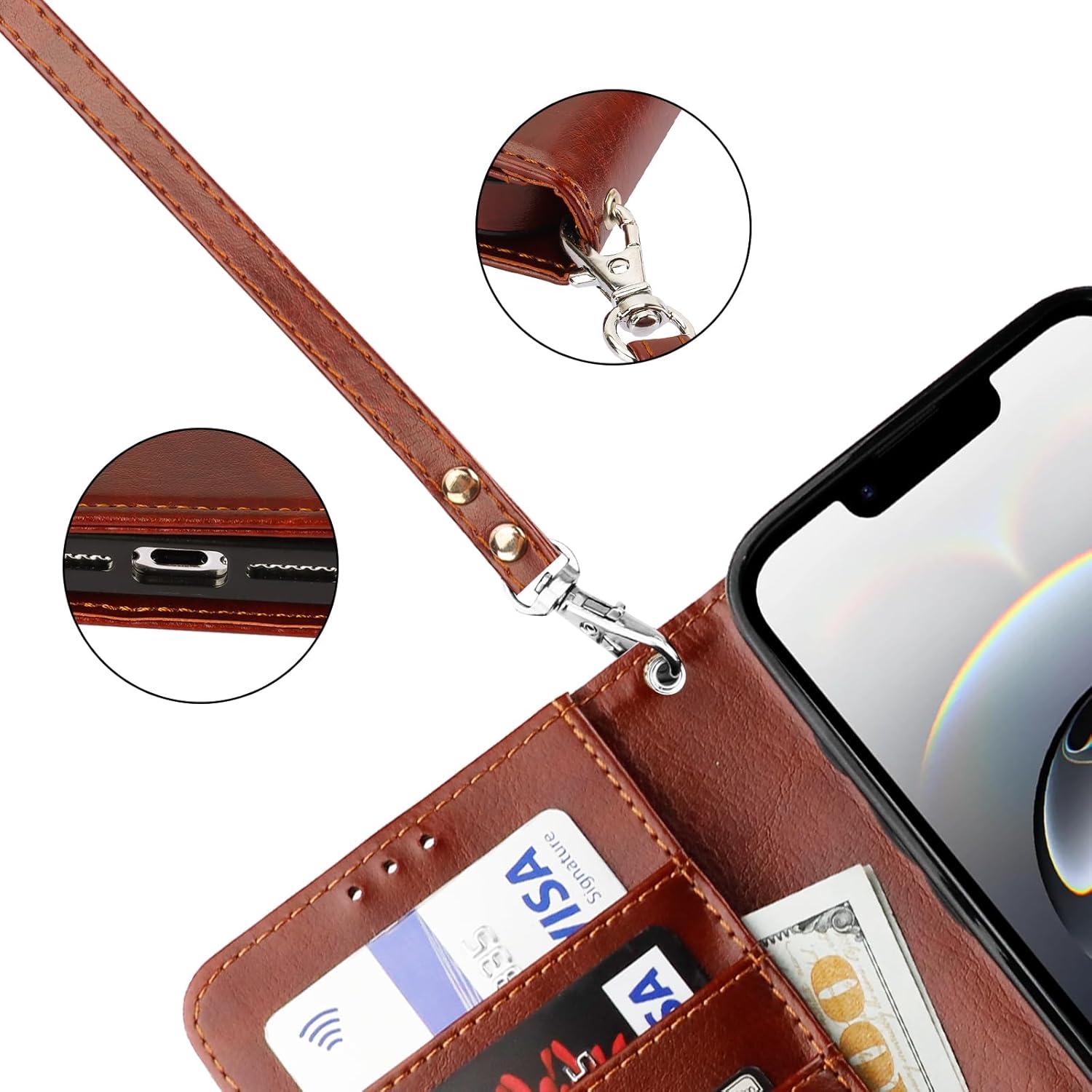 Funda Cartera Desmontable Bocasal para iPhone 16e 6.1" RFID