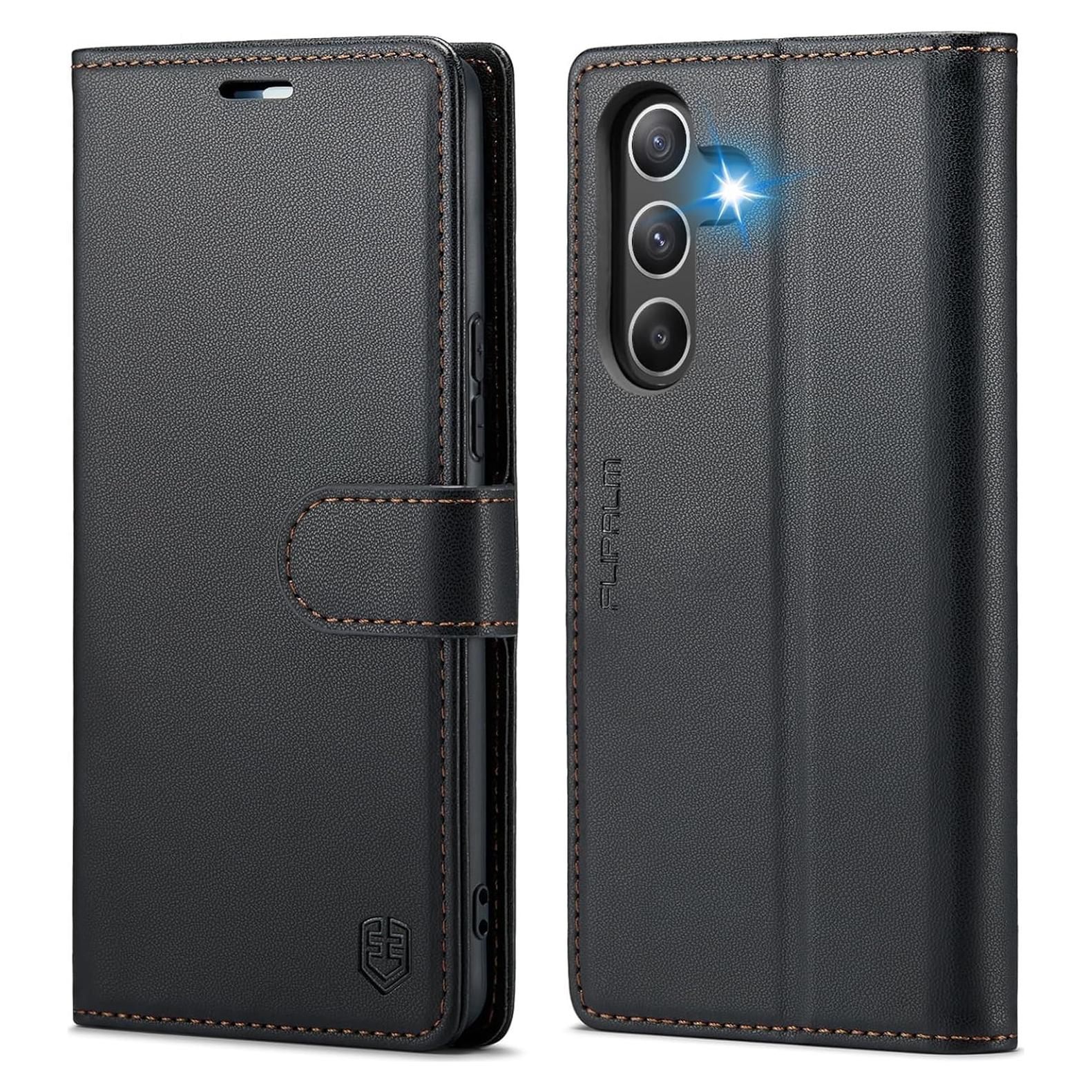 Funda billetera FLIPALM para Samsung Galaxy A16 5G - Negro