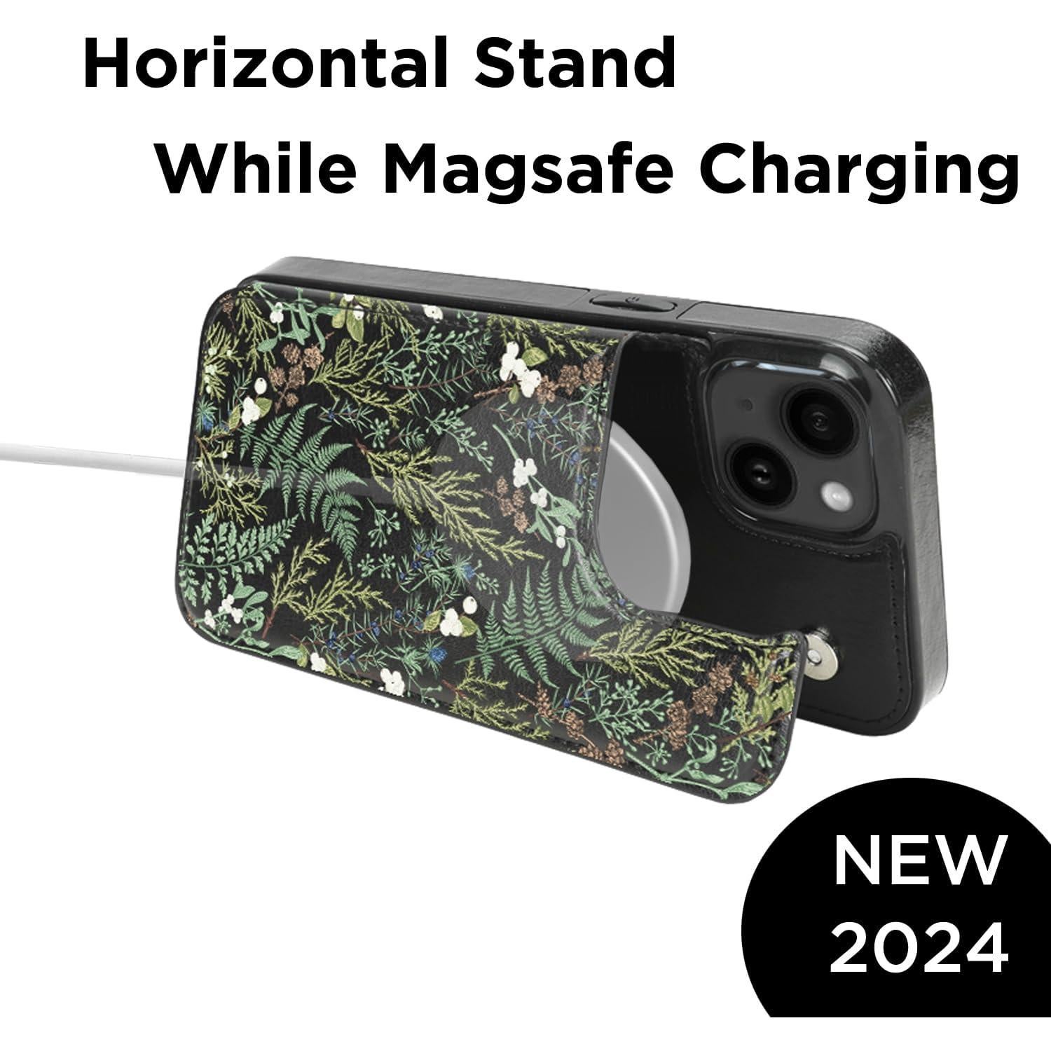 Funda Cartera MagSafe uCOLOR para iPhone 13/14 6.1" RFID