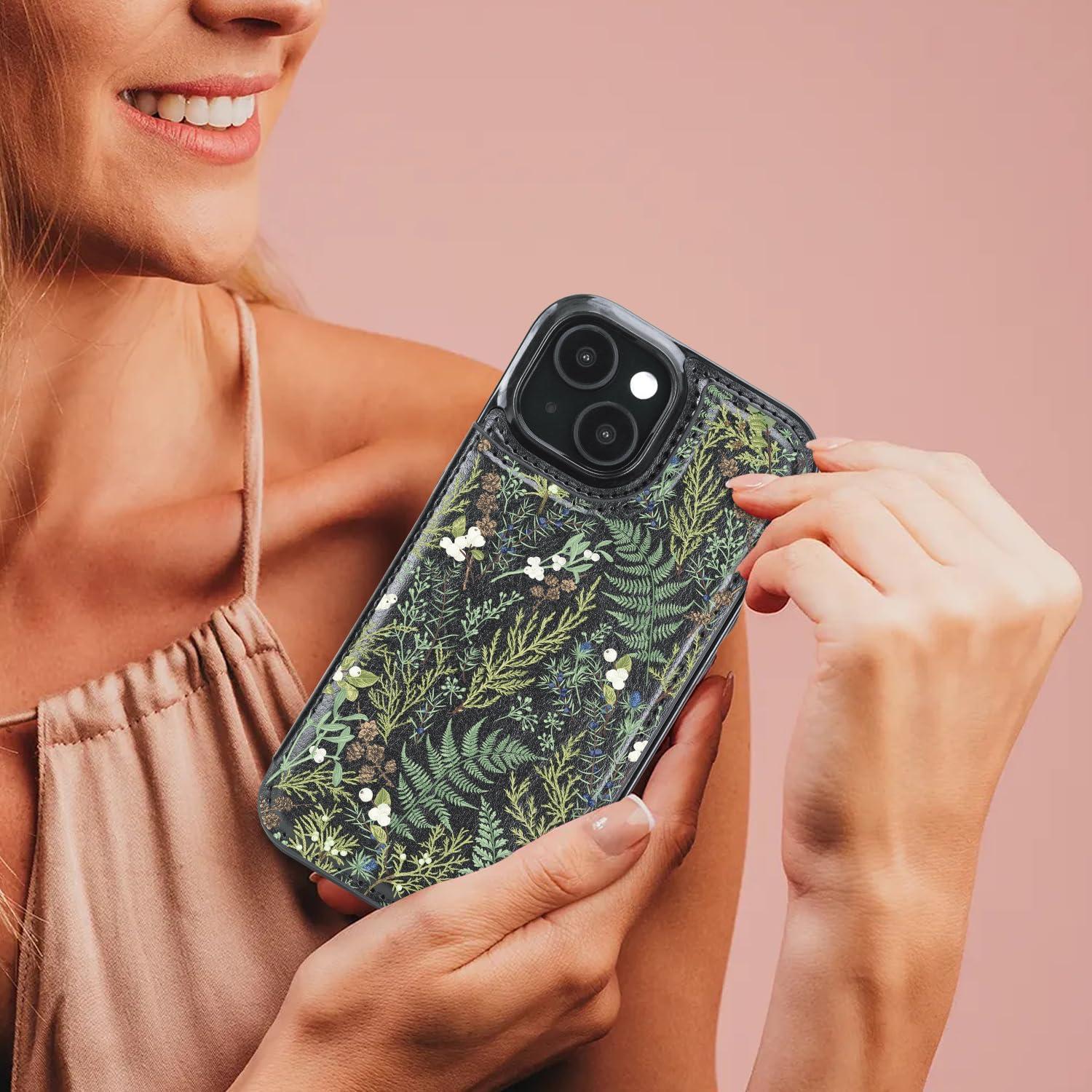 Funda Cartera MagSafe uCOLOR para iPhone 13/14 6.1" RFID