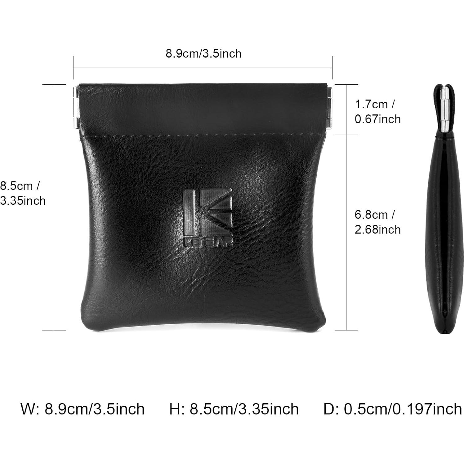 Estuche para Auriculares KBEAR BP01 Negro Pequeño con Cierre