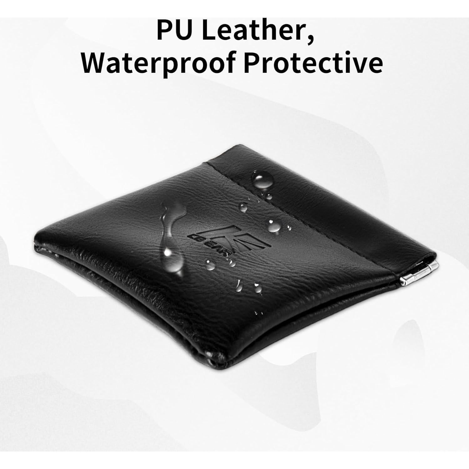 Estuche para Auriculares KBEAR BP01 Negro Pequeño con Cierre