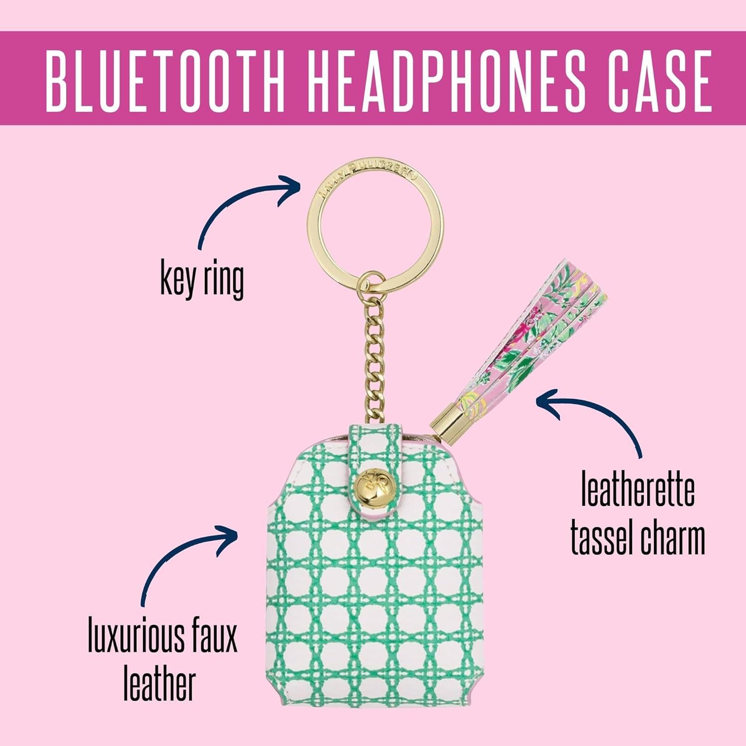 Funda para Auriculares Inalámbricos Lilly Pulitzer Verde Menta