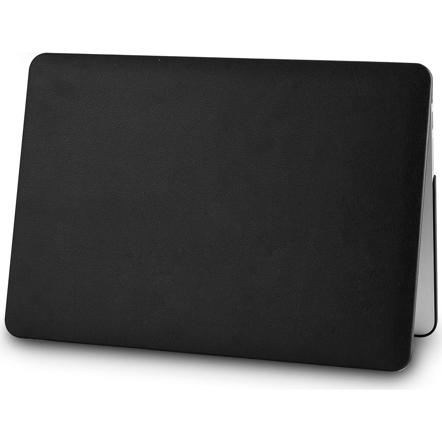 Funda de Cuero Negro KECC para MacBook Pro 13" Retina 2012-2015