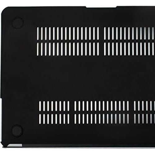 Funda de Cuero Negro KECC para MacBook Pro 13" Retina 2012-2015