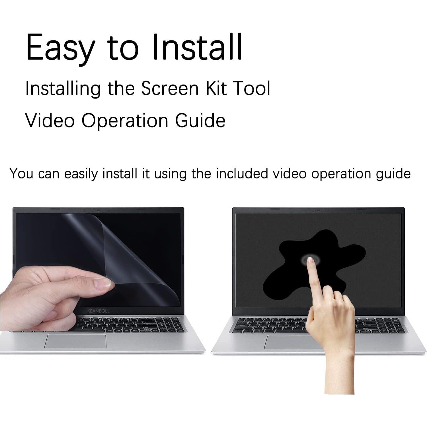 Protector de Pantalla Antirreflejo KEANBOLL para Microsoft Surface Pro 11/10/9/8/X - 3 Pack