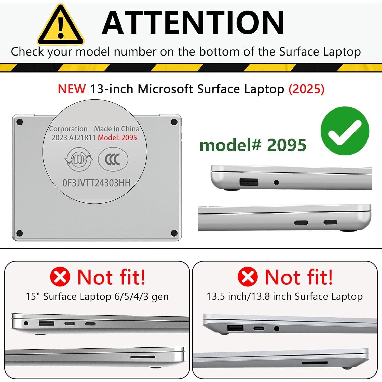 Funda Dura AKIT para Laptop Surface 13" Modelo 2095 Flores